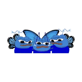 Telegram sticker 🫂 Morpho Sticker | @bairorb