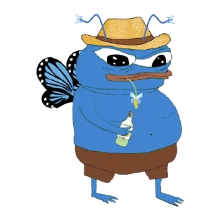 Telegram sticker 🧑‍🌾 Morpho Sticker | @bairorb