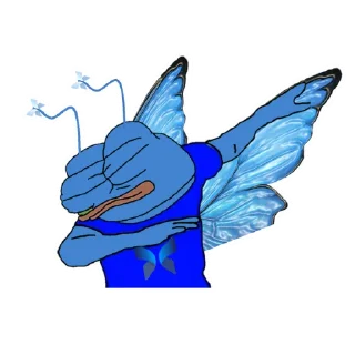 Telegram sticker 🙌 Morpho Sticker | @bairorb