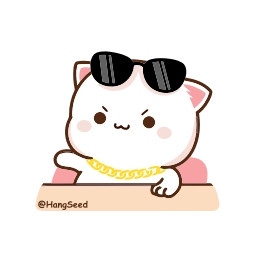 Телеграм стикер 😌 𓅃Cat Lop |  @Cooze