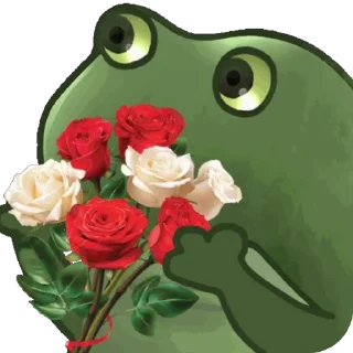 Telegram sticker 🫥 ♡김블루 사랑해 뿌 ♡