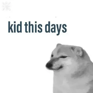 Telegram sticker ✨ @xD_Zent • Doge