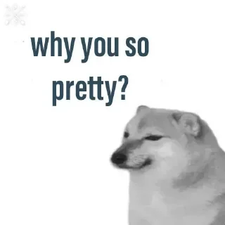 Telegram sticker ✨ @xD_Zent • Doge