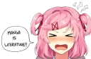 Telegram sticker 😤 Doki Doki Sticker Pack | @StickersOfAstora