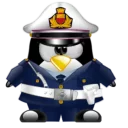 Telegram sticker 👮 Tux Mea Lux
