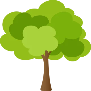 Telegram sticker 🌳 Trees @PunjabiSticker