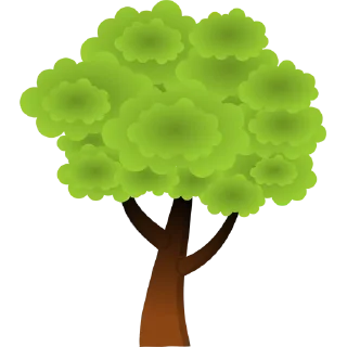 Telegram sticker 🌳 Trees @PunjabiSticker