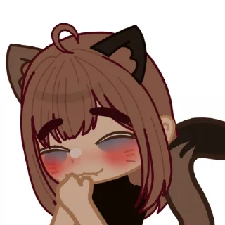 Telegram sticker ❤️ Катя Ель