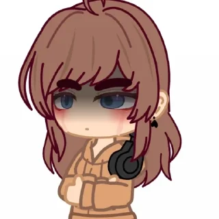 Telegram sticker 😢 Катя Ель