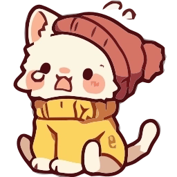 Sticker 🐈 Cozy Cats - @ShoutoEmoji