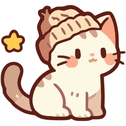 Sticker 🐈 Cozy Cats - @ShoutoEmoji