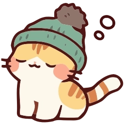 Sticker 🐈 Cozy Cats - @ShoutoEmoji