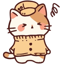Sticker 🐈 Cozy Cats - @ShoutoEmoji