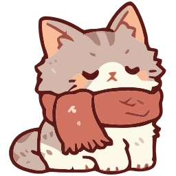 Sticker 🐈 Cozy Cats - @ShoutoEmoji