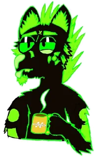 Sticker ☕️ Sparkledog World Domination