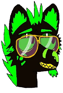 Телеграм стикер 😎 Sparkledog World Domination