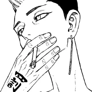 Sticker 🚬 для ханмазят