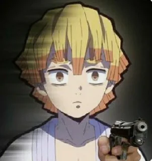 Video sticker 😡 Demon slayer @animestickerchannel