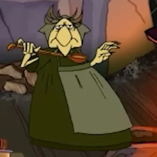 Telegram sticker ☹️ Игровые Богатыри Akr815