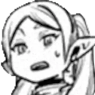 Telegram sticker 😰 FrierenP