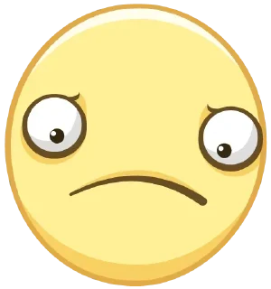 Telegram sticker 😟 смайлы вк