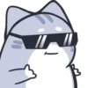 Video sticker 😎 cat @emojixoley