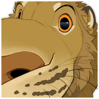 Telegram sticker 👃 WindsorLion