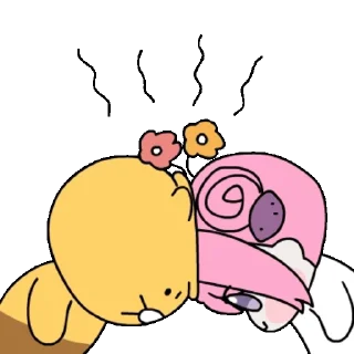 Video sticker 👍 @KakaoEmoji 도로롱과 춘식이의 하루