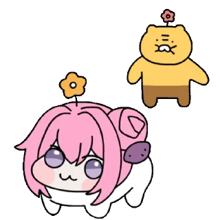 Video sticker 👍 @KakaoEmoji 도로롱과 춘식이의 하루