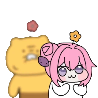 Video sticker 👍 @KakaoEmoji 도로롱과 춘식이의 하루