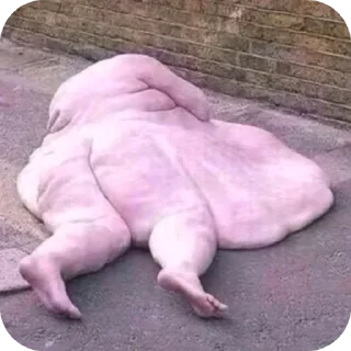 Telegram sticker 🫃 Смiхуятина @bromista609