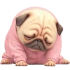 Sticker 😔 Милый Мопс @Nyasticks