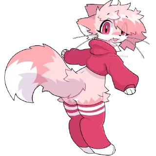 Telegram sticker 😀 Puffi @FurriStik <--больше фурри стикеров тут