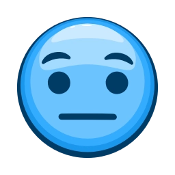 Sticker 😒 OneXBetEmojiPack