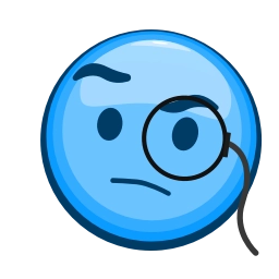 Sticker 🧐 OneXBetEmojiPack