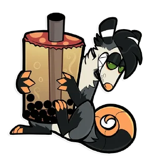 Telegram sticker 🥤 Frindle's Custom Pack