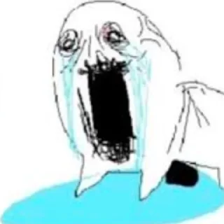 Telegram sticker 😭 trauma