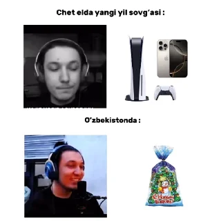 Телеграм стикер ⛄ TABIB : @vibecinema_uz :: @fStikBot