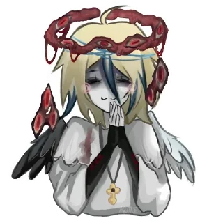 Telegram sticker 📖 @inclem3ntia by @yukivisleep ♡