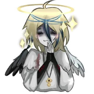 Telegram sticker 📖 @inclem3ntia by @yukivisleep ♡