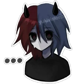 Sticker 🩸 @inclem3ntia by @yukivisleep ♡