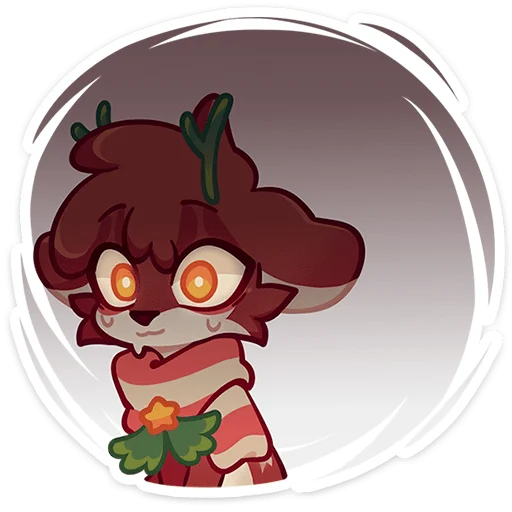 Telegram sticker 😰 Джингл | @Premium_Stikers