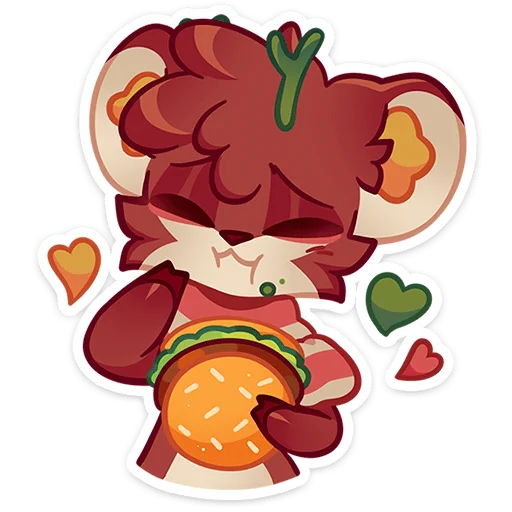 Telegram sticker 🍔 Джингл | @Premium_Stikers
