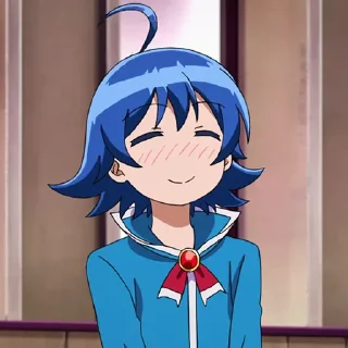 Telegram stiker 💙 Mairimashita! Iruma-kun [@TodorokiShouto]