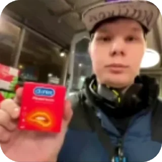 Телеграм стикер 🎩 lil vp