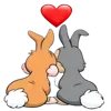 Sticker 🐰 Жители