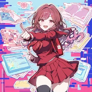 Video sticker 😆 BackPack Girl