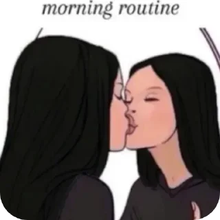 Telegram sticker 💋 by@lill1vertt