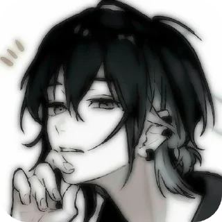 Telegram sticker 💇 ₙₒₜₕᵢₙ𝓰ₙₑₛₛ ₛₕₐ𝒹ₒ𝓌     @The_white_nothingness