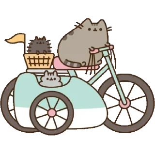 Sticker 💚 Pusheen 13